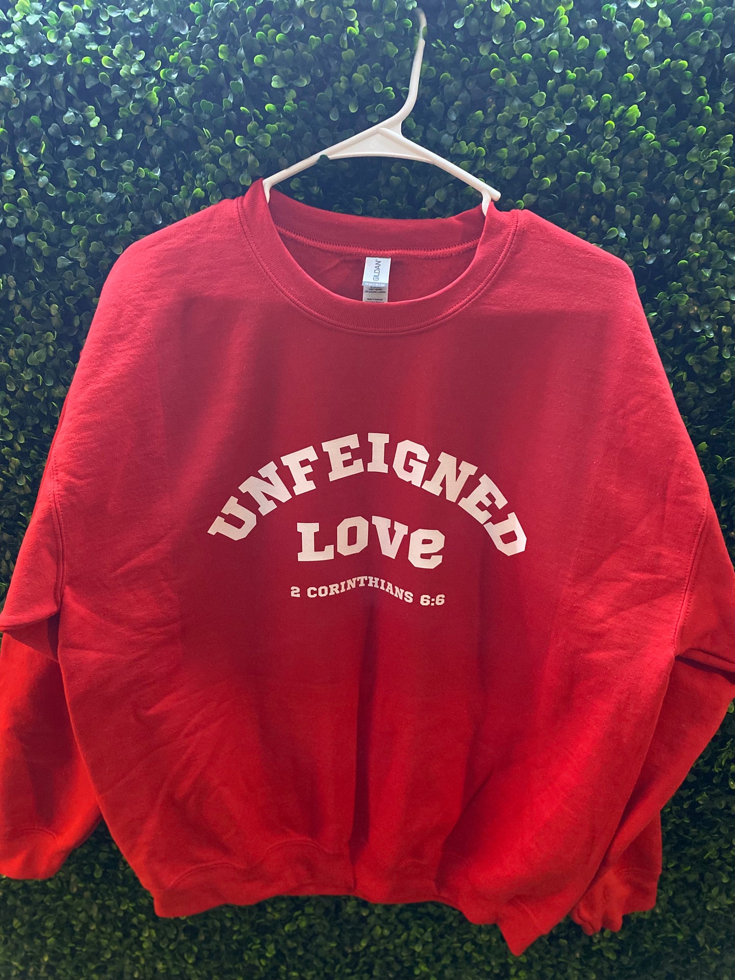 UNFEIGNED LOVE